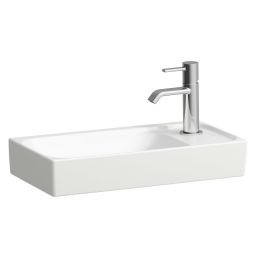 Laufen Meda umywalka 46x23,5 cm prostokątna ścienna-meblowa biała H8151130001141