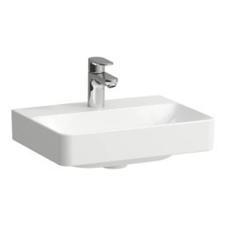 Laufen Pro X umywalka 45x34 cm prostokątna ścienna-meblowa biała H815861A001091