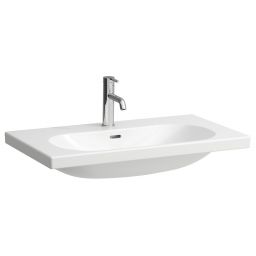 Laufen Lua umywalka 80x46 cm prostokątna ścienna biała H8160870001041