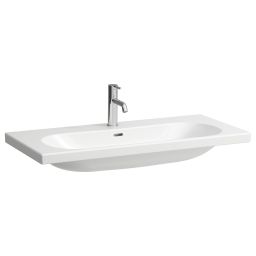Laufen Lua umywalka 100x46 cm prostokątna ścienna biała H8160894001071
