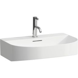 Laufen Sonar umywalka 60x42 cm półokrągła ścienna-meblowa biała H8163427571041