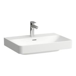 Laufen Pro X umywalka 65x46,5 cm prostokątna ścienna biała H8168640001091