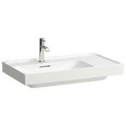 Laufen Meda umywalka 80x46 cm prostokątna ścienna-meblowa biała H8171164001041