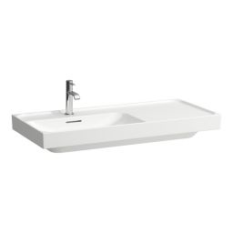 Laufen Meda umywalka 100x46 cm prostokątna meblowa biała H8171184001091