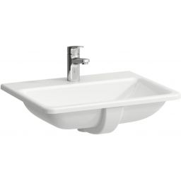 Laufen Pro S umywalka 56x44 cm prostokątna wpuszczana biała H8189634001041