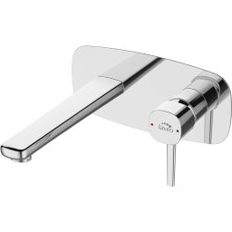 Laveo Pola bateria umywalkowa podtynkowa chrom BAP022P