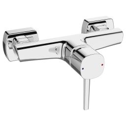 Laveo Pola bateria prysznicowa ścienna chrom BAP040D