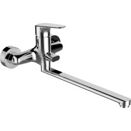 Laveo Rondo bateria wannowo-prysznicowa ścienna chrom BLX01FD