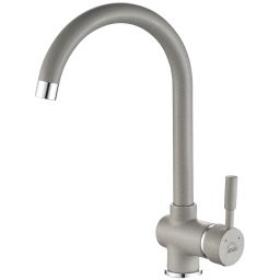 Laveo Lete bateria kuchenna stojąca z wylewką U szara BQX968D