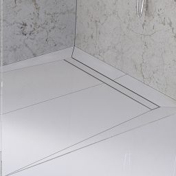 Laveo Basso odpływ liniowy 70 cm ruszt odwracalny stal COB270D