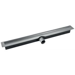 Laveo Slim odpływ prysznicowy 100 cm ruszt wąski stal COS210D