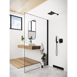 Laveo Pola zestaw prysznicowy podtynkowy z deszczownicą złoty BAPG01P