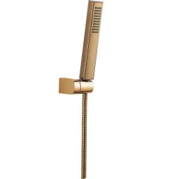 Laveo Pola zestaw prysznicowy ścienny różowe złoto NAP80AD