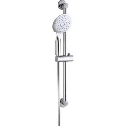 Laveo Fino zestaw prysznicowy ścienny chrom NLI01AD