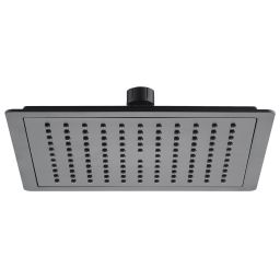 Laveo Luke deszczownica 22 cm kwadratowa czarny NLK7DAD