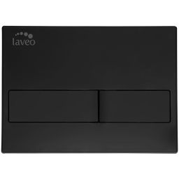 Laveo Beni przycisk spłukujący do stelaża WC Akan czarny VPB795V