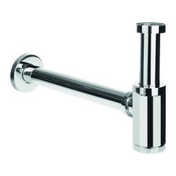 Laveo syfon umywalkowy butelkowy okrągły chrom CKS061D