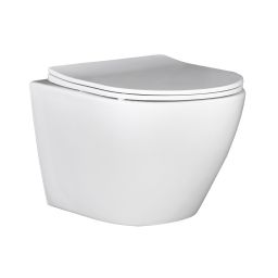 Laveo Desna miska WC z deską wolnoopadającą VMD600S