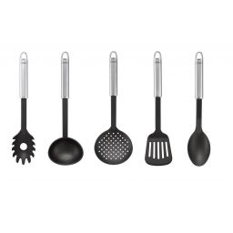 Leifheit Sterling łyżka do spagetti czarny-stal 24060