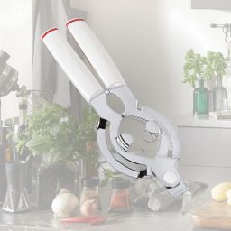 Leifheit otwieracz do słoików i butelek biały-stal 3135