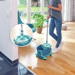 Leifheit Clean Twist Mop Ergo mop z wiadrem na kółkach 52102
