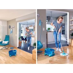 Leifheit Clean Twist Mop Ergo mop z wiadrem na kółkach 52102