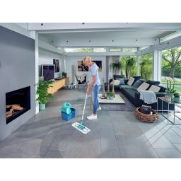 Leifheit Profi Compact zestaw mop 42 cm z drążkiem 140 cm i wiadrem 8 l 55092
