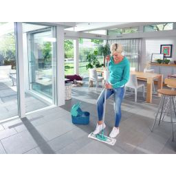 Leifheit Profi Compact zestaw mop 42 cm z drążkiem 140 cm i wiadrem 8 l 55092