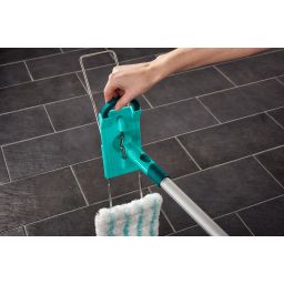 Leifheit System Profi zestaw mop Micro Duo 42 cm z drążkiem 140 cm i wiadrem 8 l 55096