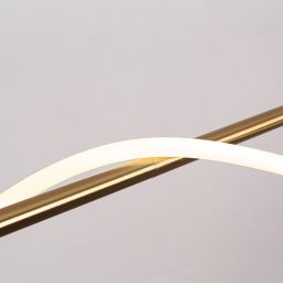 Light Prestige Meleca lampa wisząca 1x24 W złota LP-2345/1P S GD CCT