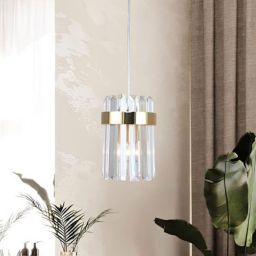 Light Prestige Vetro lampa wisząca 1x10 W złota LP-2910/1P GD
