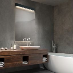 Light Prestige Ibros kinkiet 1x18W LED czarny GS-LWA-18WBKCCT