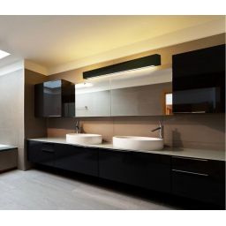 Light Prestige Ibros kinkiet 1x18W LED czarny GS-LWA-18WBKCCT