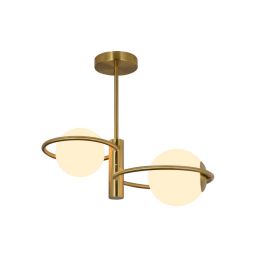 Light Prestige Dorado lampa wisząca 2x10 W złota LP-002/2C ring