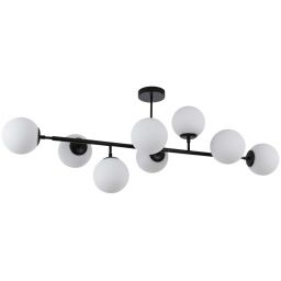 Light Prestige Dorado lampa podsufitowa 8x40W czarna LP-002/8PBK