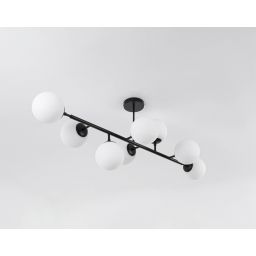 Light Prestige Dorado lampa podsufitowa 8x40W czarna LP-002/8PBK