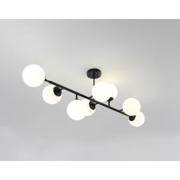 Light Prestige Dorado lampa podsufitowa 8x40W czarna LP-002/8PBK