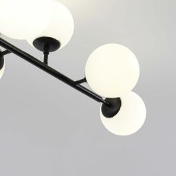 Light Prestige Dorado lampa podsufitowa 8x40W czarna LP-002/8PBK