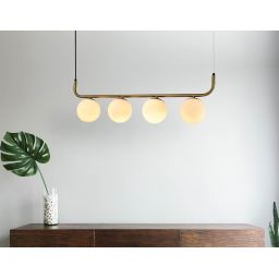 Light Prestige Alisa lampa wisząca 4x40 W złota LP-005/4LGD