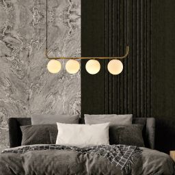 Light Prestige Alisa lampa wisząca 4x40 W złota LP-005/4LGD