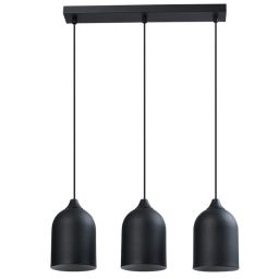 Light Prestige Nilo lampa wisząca 3x8 W czarna LP-0110/3LBK