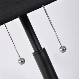 Light Prestige Fogo lampa stołowa 2x15 W czarna LP03042TBK