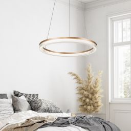 Light Prestige Midway lampa wisząca 1x50 W złota LP-033/1PLGDCristalTriangle