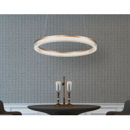 Light Prestige Midway lampa wisząca 1x50 W złota LP-033/1PLGDCristalTriangle