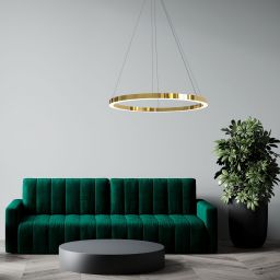 Light Prestige Midway lampa wisząca 1x40 W złota LP-033/1PLGDSHINY