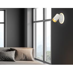 Light Prestige Parma kinkiet 1x8 W biały LP-0612/1WSWH