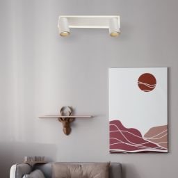 Light Prestige Parma lampa podsufitowa 2x5 W biała LP-0612/2WSWH