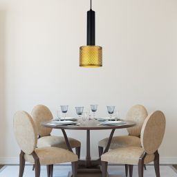 Light Prestige Amo lampa wisząca 1x15 W złota LP-0702/1P GD