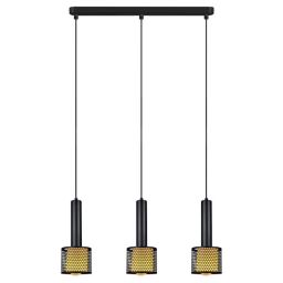 Light Prestige Amo lampa wisząca 3x15 W czarna LP-0702/3L BK