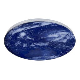 Light Prestige Tierra plafon 1x24 W biały-granatowy LP-1106/1CTIERRA